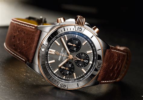 breitling chronomat general agents mit lederarmband|Breitling b01 42.